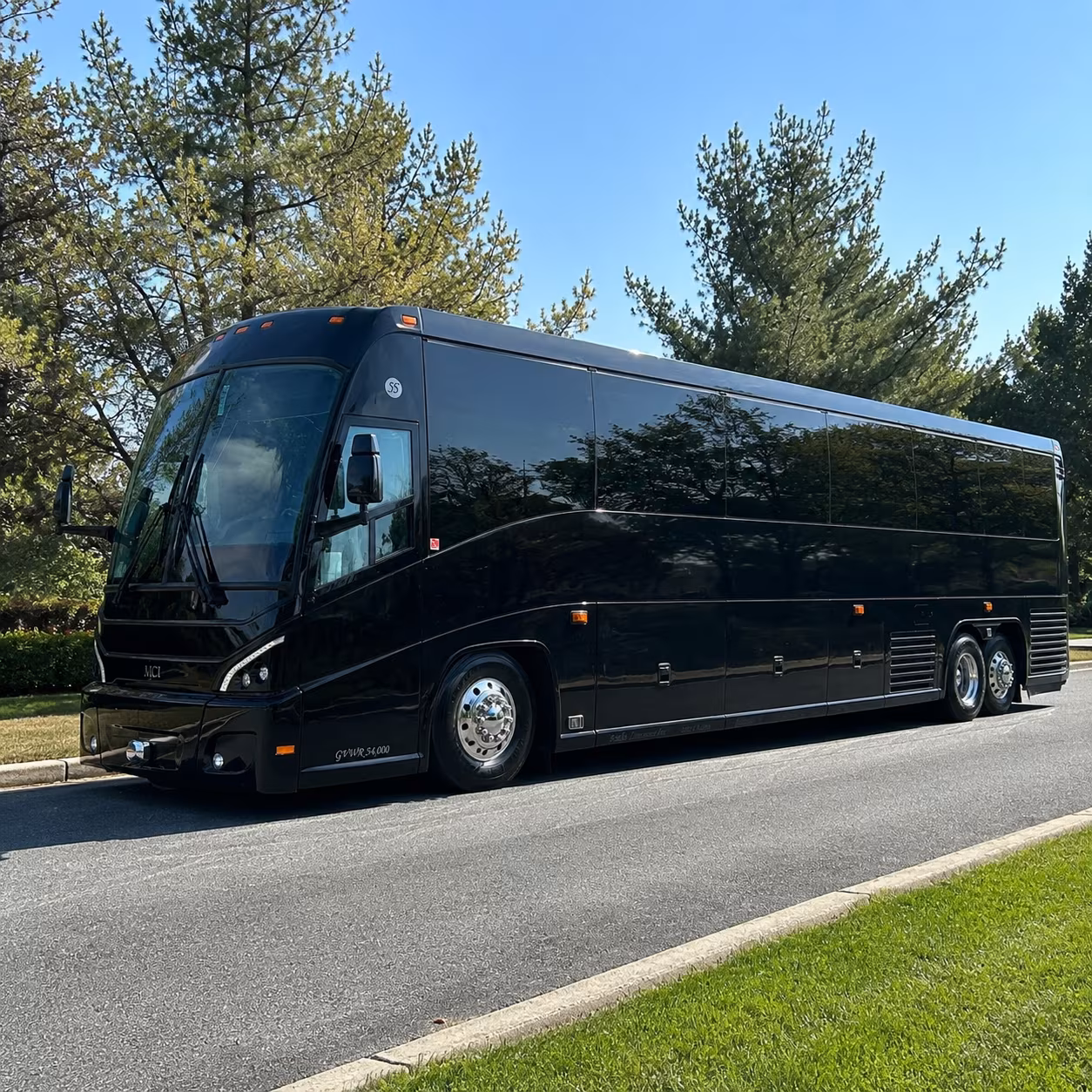 contractor agency shuttle buses between lancaster and air force plant 42