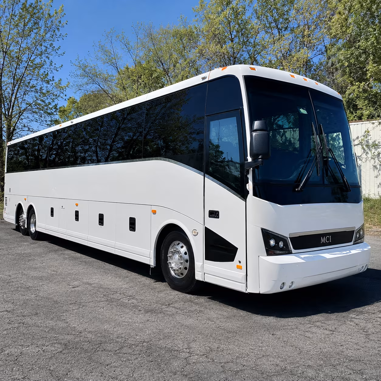 employee shuttle buses for aerospace and defense companies in lancaster