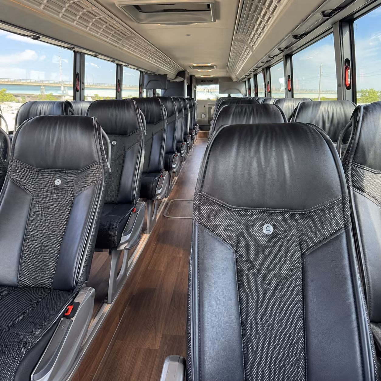 lancaster corporate event transportation onboard seating